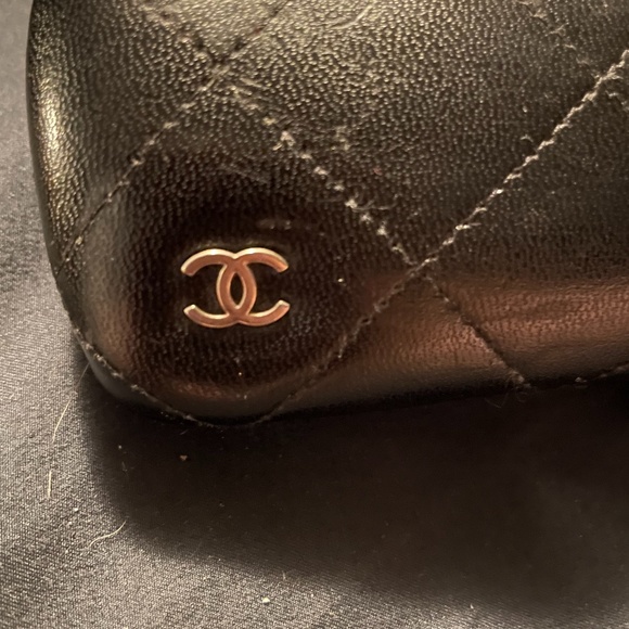 Rare Chanel Eyeglasses Womens Collection Perle Black Optic Italy Rare Frames - Picture 7 of 8